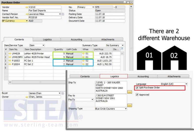 split-your-purchase-order-automatically-sap-business-one-indonesia