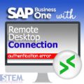 SAP Business One Tidak Dapat di Akses dengan RDP