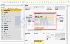 Bagaimana Melihat Layout Document SAP Business One Sebelum Mencetak ...