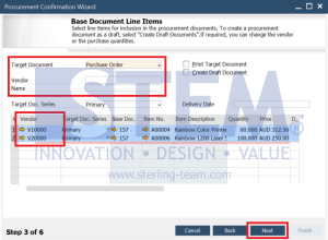 Create PO From Production Order With Procurement Confirmation Wizard ...