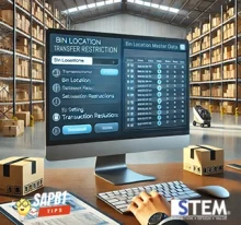 Setting Bin Location Transaction Restriction