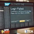 error message login SAP Business One