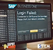 error message login SAP Business One